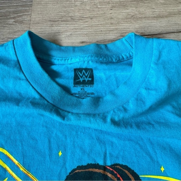 The New Day WWE Wrestling tee in Blue unicorn t-shirt 
Men XL measures 23x29 - Picture 5 of 5